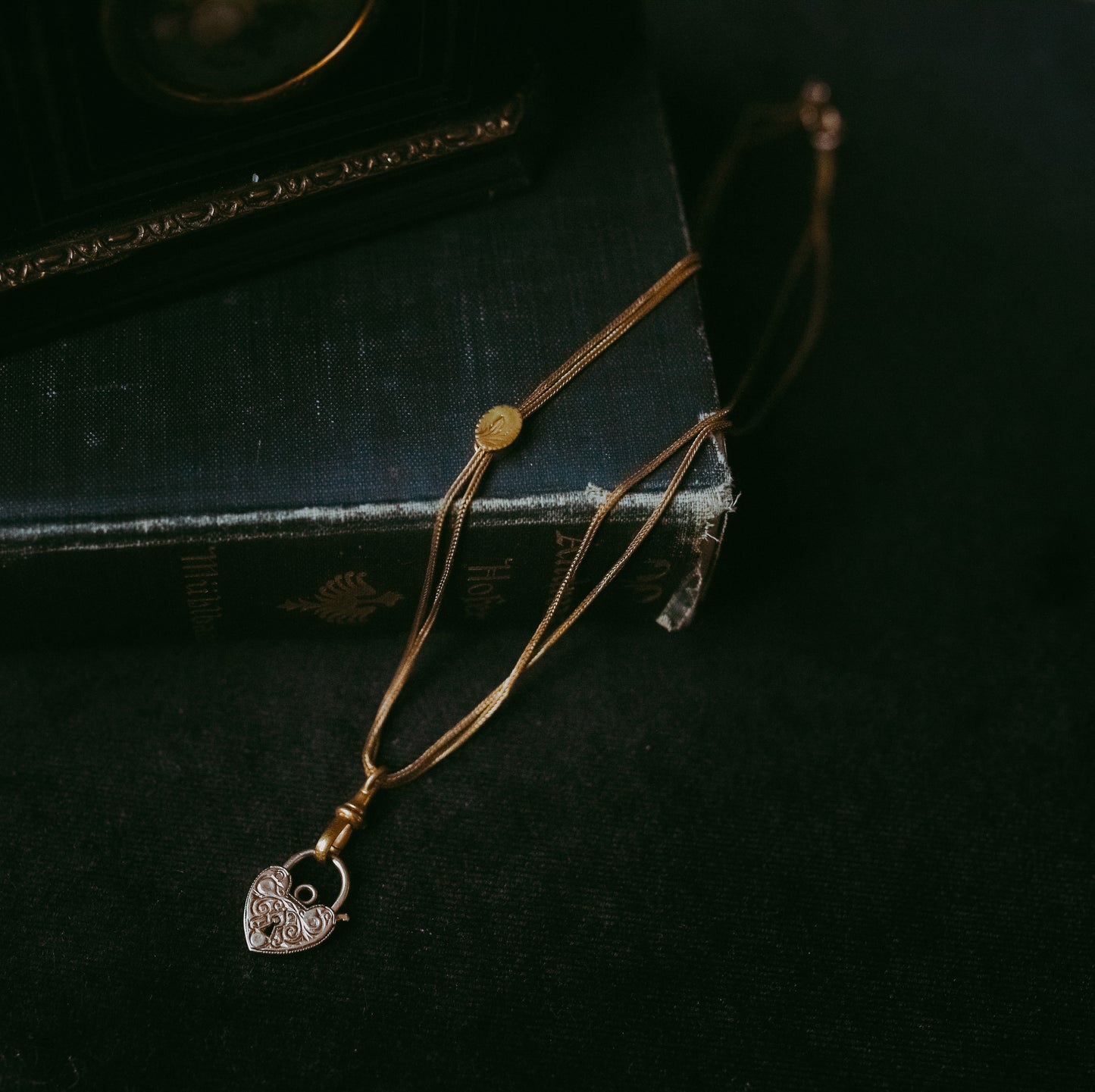 My Darling Juliet | Antique Victorian Gold-Filled Double Watch Chain Necklace with Slide