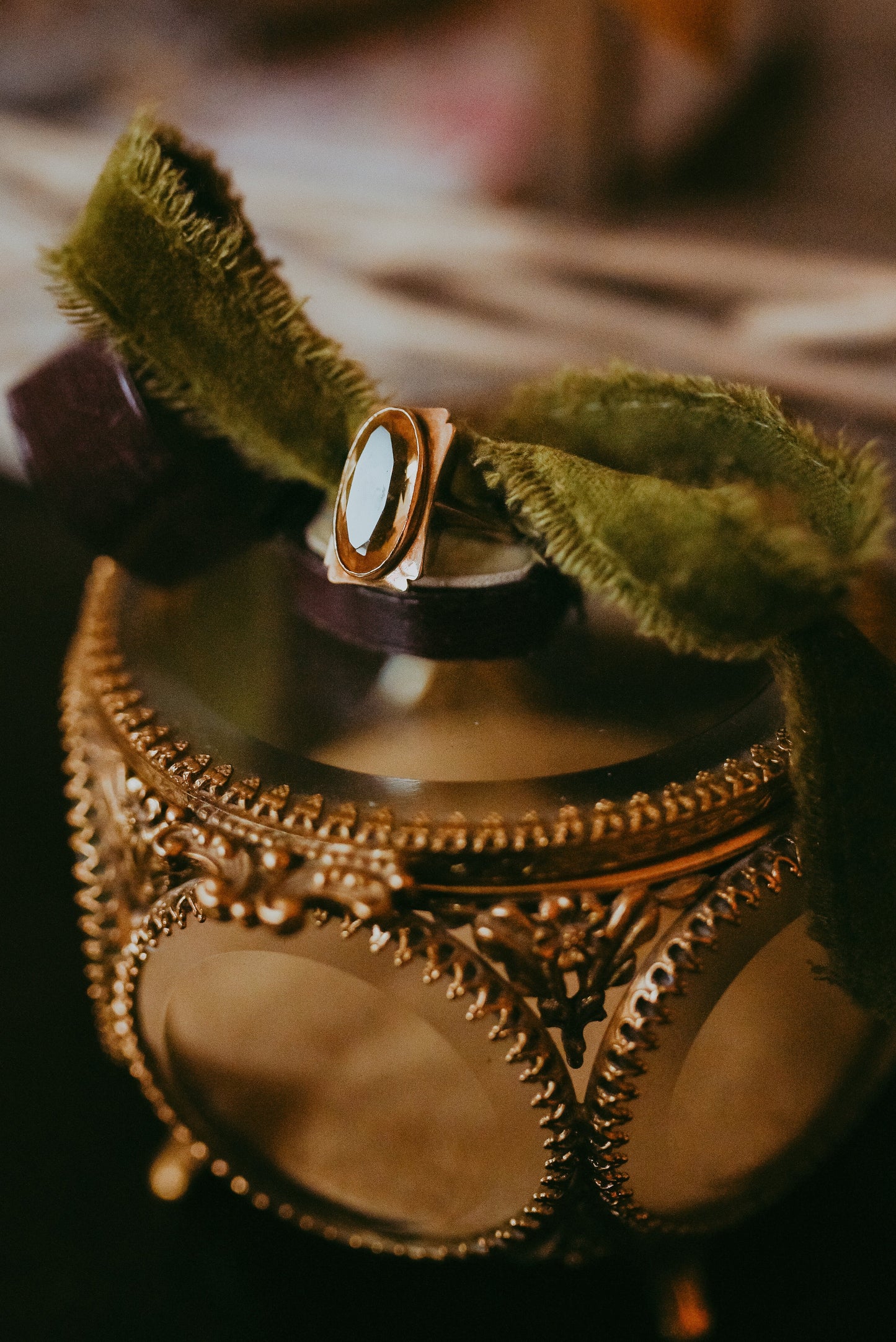 My Darling Juliet | 1914 English 9K Gold Citrine Solitaire Ring (7.75ct Antique Oval)