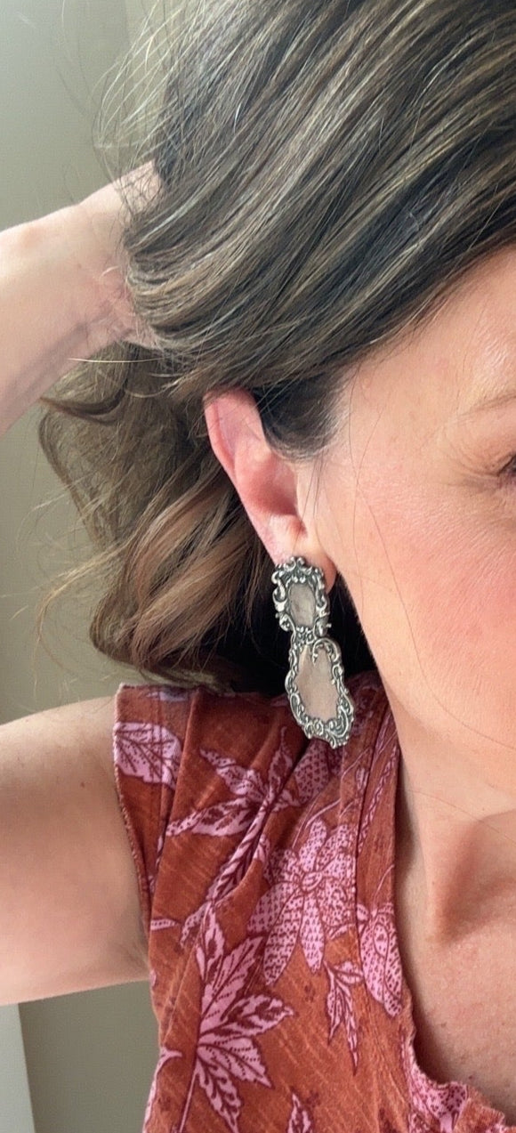 My Darling Juliet | Vintage T. Foree Sterling Earrings